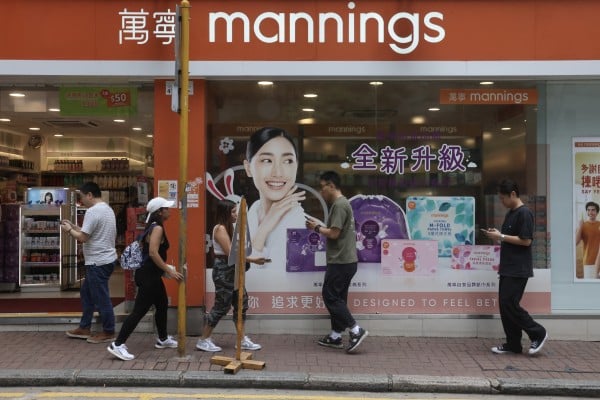 Mannings is one of Hong Kong’s largest health and beauty retailers. Photo: Jonathan Wong