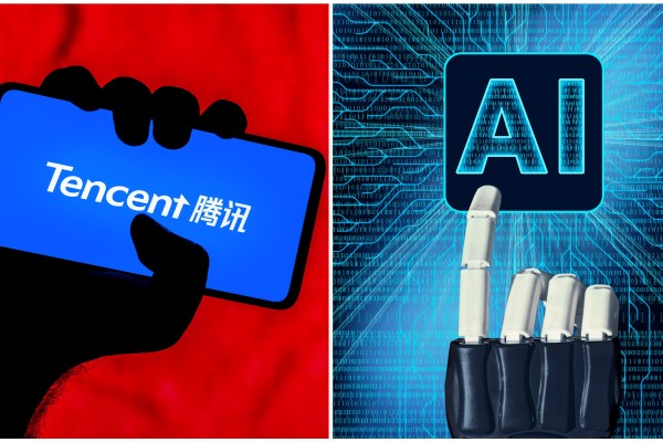 Tencent Holdings’ latest restructuring underscored the intense competition in the country’s fast-developing AI sector. Photo: Shutterstock