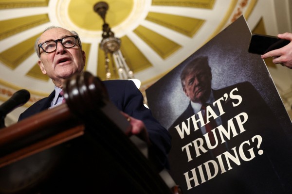 US Senate Democratic leader Chuck Schumer. Photo: Reuters