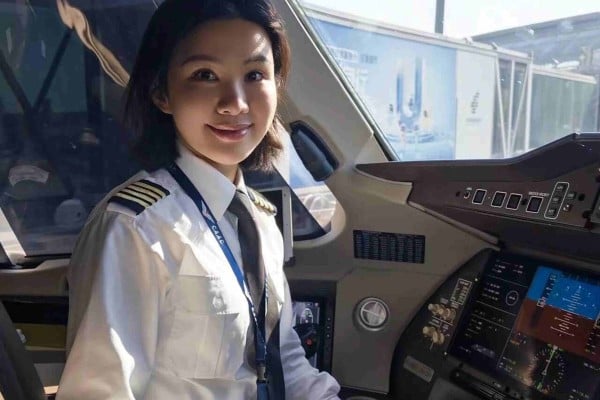 Yu Yue has been appointed as the first female captain pilot of the C919. Photo: China Southern Airlines Yu Yue has been appointed as the first female captain pilot of the C919. Photo: China Southern Airlines