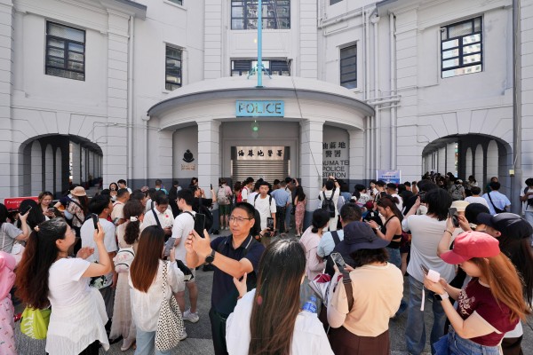 The old Yau Ma Tei police station is hugely popular with mainland tourists. Photo: Elson Li