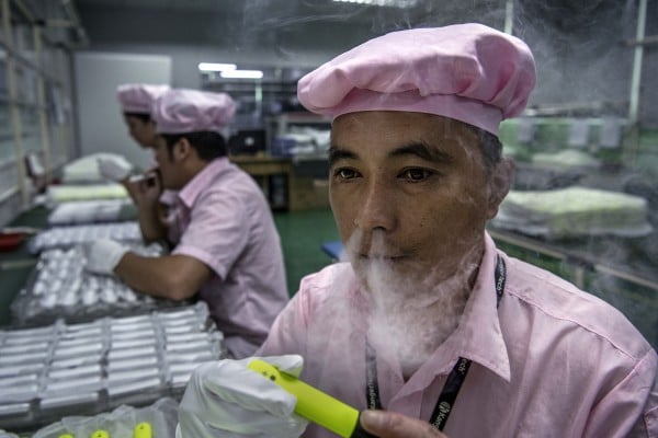 China, producer of most of the world’s e-cigarettes, has introduced new regulatory guidelines for the industry. Photo: Getty Images China, producer of most of the world’s e-cigarettes, has introduced new regulatory guidelines for the industry. Photo: Getty Images