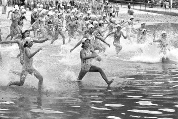Young participants in the 1978 New Year Winter Swimming Lifesaving Championships organised by the Hong Kong Life Guard Club, now called the Hong Kong Life Saving Society. Photo: SCMP Archives Young participants in the 1978 New Year Winter Swimming Lifesaving Championships organised by the Hong Kong Life Guard Club, now called the Hong Kong Life Saving Society. Photo: SCMP Archives