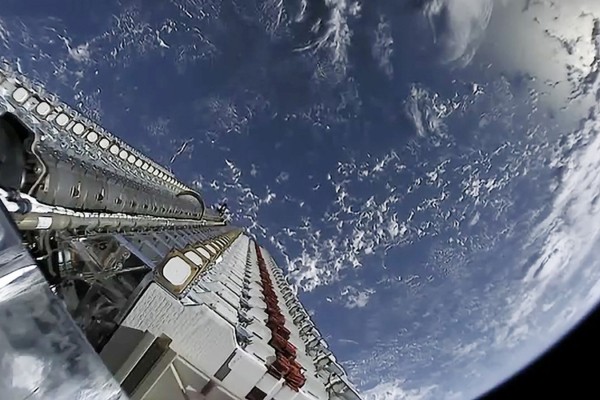 Starlink says taking its satellites to a lower orbit this year will allow a more than 80 per cent cut to ballistic decay time. Photo: TNS