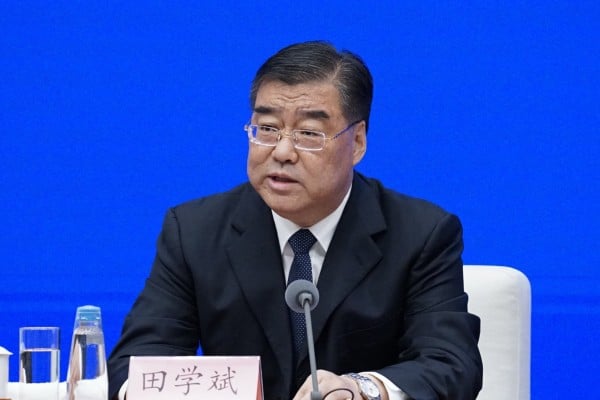 Tian Xuebin, a veteran of the State Council, China’s cabinet, has been placed under investigation by the party’s top anti-corruption agency. Photo: Handout Tian Xuebin, a veteran of the State Council, China’s cabinet, has been placed under investigation by the party’s top anti-corruption agency. Photo: Handout