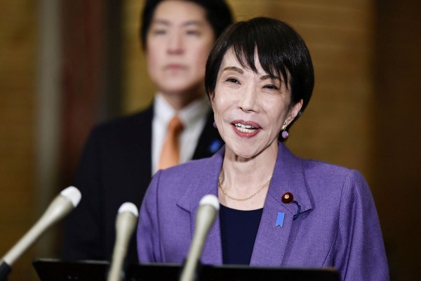 Japanese Prime Minister Sanae Takaichi ignited a diplomatic row with China after her comments on Taiwan last year. Photo: Kyodo via Reuters