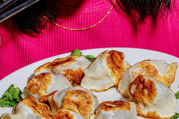 Pan-fried dumplings from Ah Chun Shandong Dumpling. Photo: Handout Pan-fried dumplings from Ah Chun Shandong Dumpling. Photo: Handout
