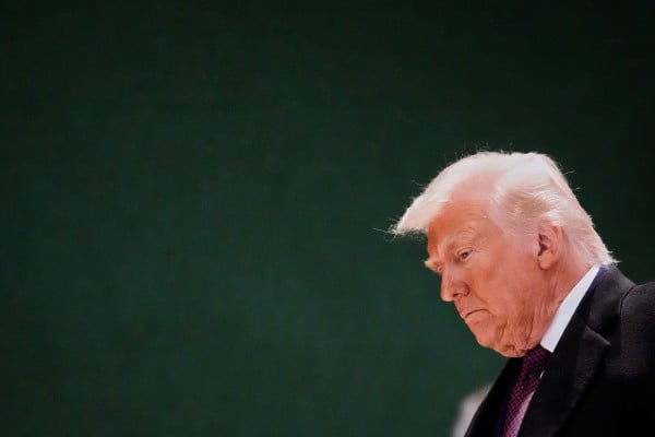 US President Donald Trump attends the Annual Meeting of the World Economic Forum in Davos, Switzerland on Thursday. Photo: AP US President Donald Trump attends the Annual Meeting of the World Economic Forum in Davos, Switzerland on Thursday. Photo: AP