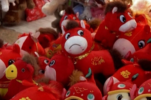 Factory error of a sad New Year’s horse plushie wins over Chinese social media 


