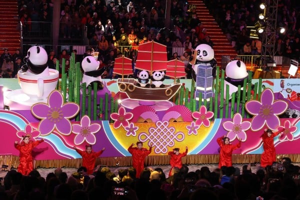 A performance during the Lunar New Year parade in 2025. Photo: Nora Tam A performance during the Lunar New Year parade in 2025. Photo: Nora Tam