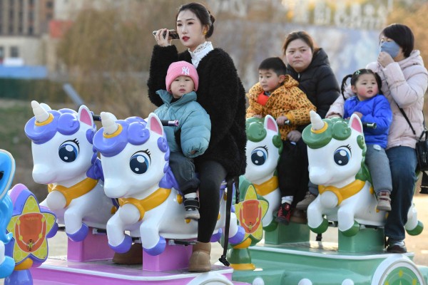 China’s plummeting birth rates present a daunting challenge, as the nation’s newborn population fell below 8 million in 2025 for the first time since 1949. Photo: AFP
