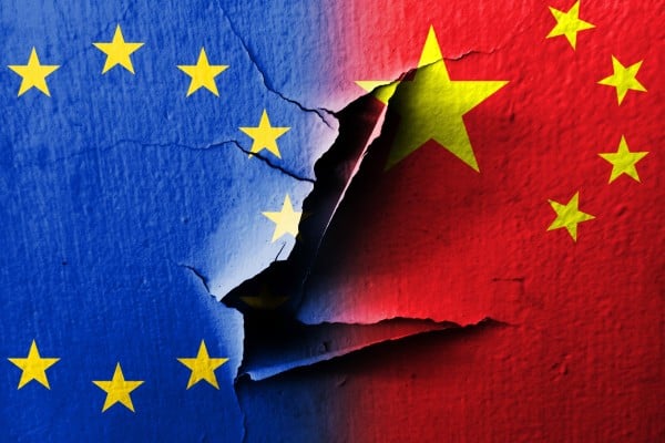 China and the EU have faced mounting trade disputes in recent years, spanning electric vehicles, rare earths, chips and agricultural goods. Photo: Shutterstock China and the EU have faced mounting trade disputes in recent years, spanning electric vehicles, rare earths, chips and agricultural goods. Photo: Shutterstock