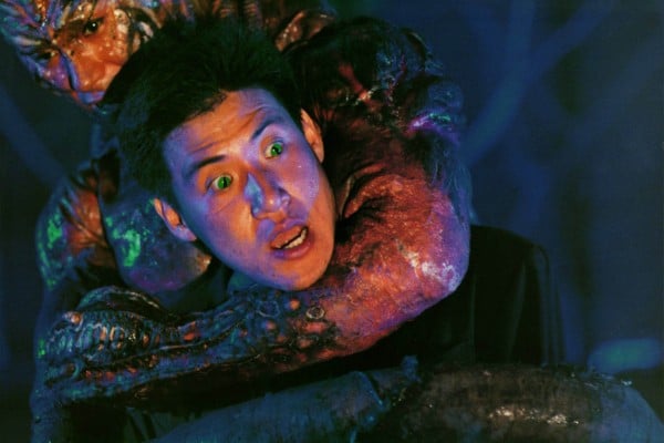 Jacky Cheung in a still from The Wicked City (1992). Peter Mak’s screen adaptation of a Japanese novel about an alien invasion broke the mould of Hong Kong cinema at the time, which largely traded on gangsters and kung fu. Jacky Cheung in a still from The Wicked City (1992). Peter Mak’s screen adaptation of a Japanese novel about an alien invasion broke the mould of Hong Kong cinema at the time, which largely traded on gangsters and kung fu.