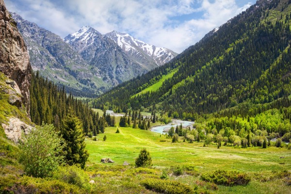 The Dzungarian Alatau mountain range in Kazakhstan. Photo: Central Asia