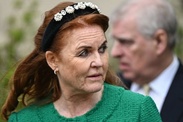 Sarah Ferguson leaves St. George’s Chapel at Windsor Castle after the Easter Mattins Service on March 31, 2024. Photo: AFP Sarah Ferguson leaves St. George’s Chapel at Windsor Castle after the Easter Mattins Service on March 31, 2024. Photo: AFP