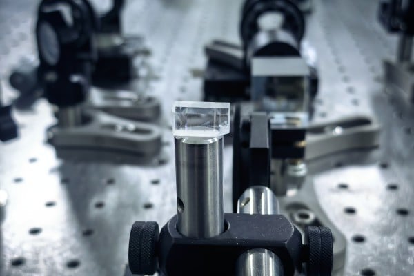 The ammonium fluorooxoborate (ABF) crystal is at the heart of a breakthrough by Chinese scientists who say they have attained the shortest wavelength of a laser beam generated from a crystal. Photo: Handout The ammonium fluorooxoborate (ABF) crystal is at the heart of a breakthrough by Chinese scientists who say they have attained the shortest wavelength of a laser beam generated from a crystal. Photo: Handout