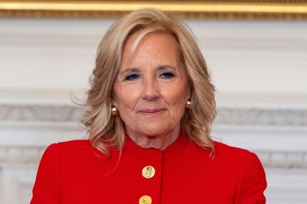 US first lady Jill Biden speaks during an event at the White House in January 2025. Photo: AP US first lady Jill Biden speaks during an event at the White House in January 2025. Photo: AP