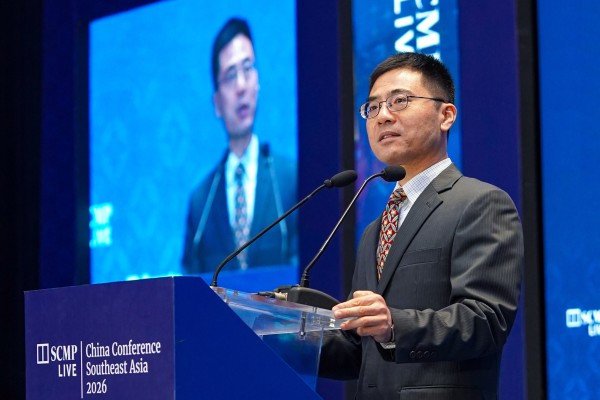 Wang Qing, China’s ambassador to Asean, at the  South China Morning Post’s China Conference: Southeast Asia 2026 on Tuesday. Photo: SCMP