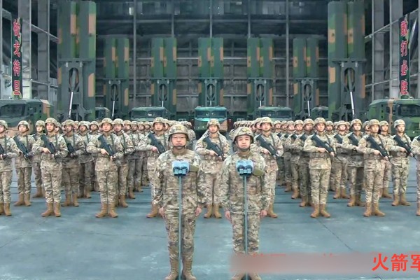 Members of the People’s Liberation Army stand at attention as Chinese President Xi Jinping inspects their combat readiness via video link in Beijing on Tuesday. Photo: Xinhua