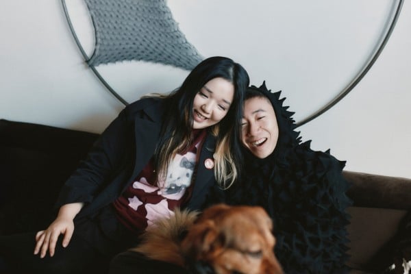 Celine Kwan and Chet Lo shoot the breeze about creativity, international identity and what they love and hate about the fashion industry. Photo: Ian Lim Celine Kwan and Chet Lo shoot the breeze about creativity, international identity and what they love and hate about the fashion industry. Photo: Ian Lim