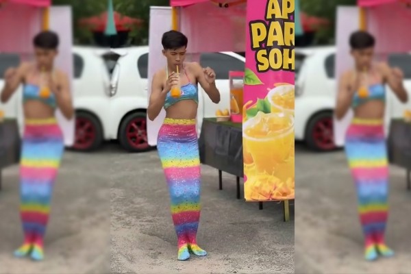 An expanded screenshot of the mermaid sales stunt that circulated on Malaysian social media. Photo: X/dahfollowbelum An expanded screenshot of the mermaid sales stunt that circulated on Malaysian social media. Photo: X/dahfollowbelum