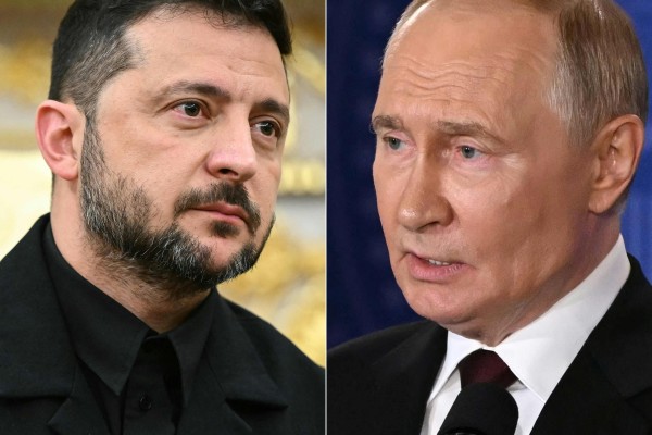 Ukrainian President Volodymyr Zelensky has said that he believes that Russian President Vladimir Putin ‘has already begun’ World War III. Photo: AFP