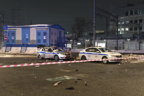 The site of the explosion in Moscow. Photo: Russian Investigative Committee via AFP