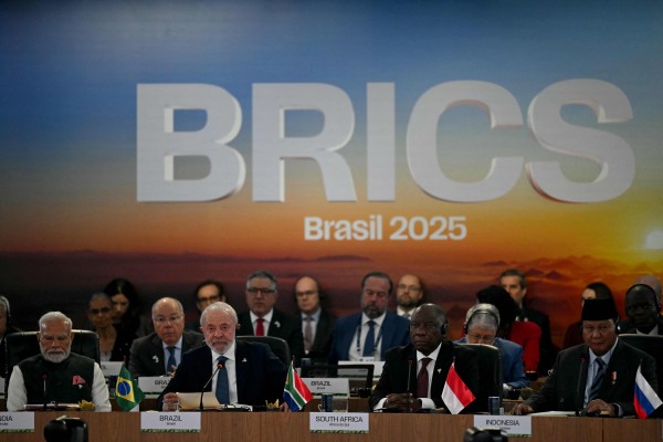 Brics leaders meet at their 2025 summit in Rio de Janeiro, Brazil. Photo: AFP