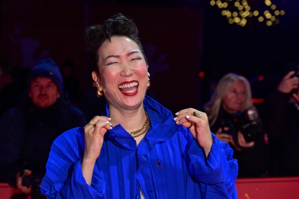 Hikari at the 76th Berlin International Film Festival on February 21, 2026. The Japanese director shares her story and mission to “leave people feeling inspired”. Photo: AFP