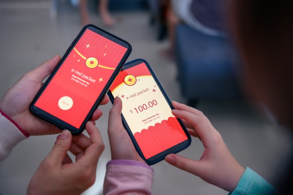 Red-packet battle: AI tech giants spent a collective US$1 billion on marketing this Chinese New Year. Photo: Getty Images Red-packet battle: AI tech giants spent a collective US$1 billion on marketing this Chinese New Year. Photo: Getty Images