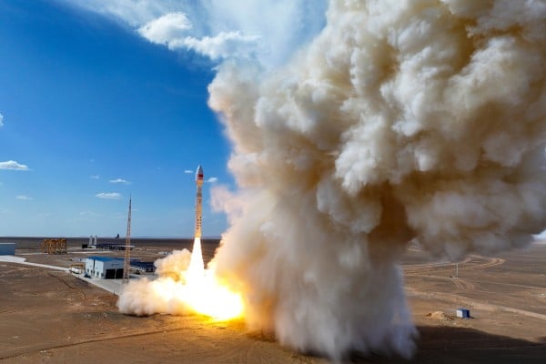 Beijing’s draft budget announcement shows it is positioning frontiers such as satellite internet as China’s future industries. Photo: Xinhua Beijing’s draft budget announcement shows it is positioning frontiers such as satellite internet as China’s future industries. Photo: Xinhua