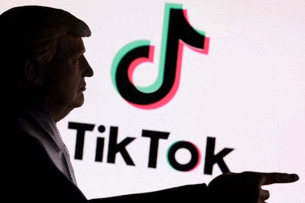 The lawsuit argues that US President Donald Trump’s approval of the TikTok deal violates requirements ​set out in a 2024 divestiture law. Photo illustration: Reuters