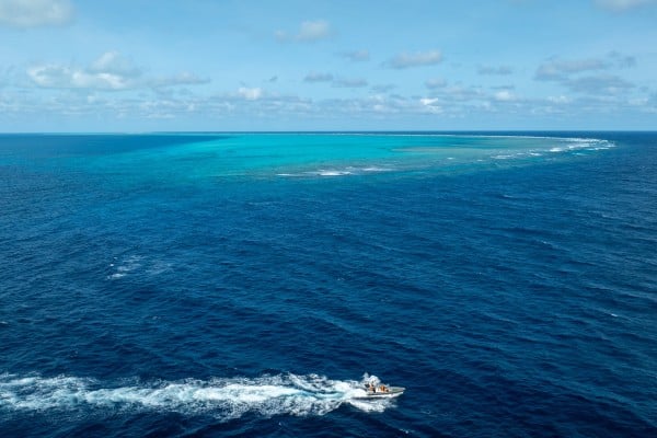 Chinese coastguard personnel patrol the waters around the disputed Scarborough Shoal, which Beijing claims as Huangyan Island, in November 2025. Photo: Xinhua Chinese coastguard personnel patrol the waters around the disputed Scarborough Shoal, which Beijing claims as Huangyan Island, in November 2025. Photo: Xinhua
