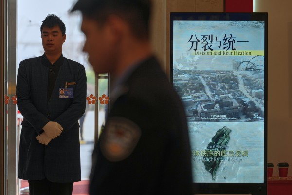 A report has identified escalating tensions in the Taiwan Strait as the most pressing external security concern for Beijing. Photo: AP