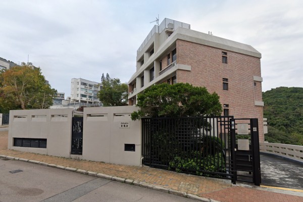 A view of  Belvedere, a low-density compound in Chung Hom Kok in Hong Kong’s Southern district. Photo: Google Maps