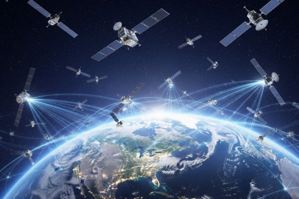 China is planing a technology infrastructure expansion covering AI, telecommunications and space internet, while integrating green energy, to get the upper hand over the US amid a fierce tech race between the two superpowers. Photo: Shutterstock China is planing a technology infrastructure expansion covering AI, telecommunications and space internet, while integrating green energy, to get the upper hand over the US amid a fierce tech race between the two superpowers. Photo: Shutterstock