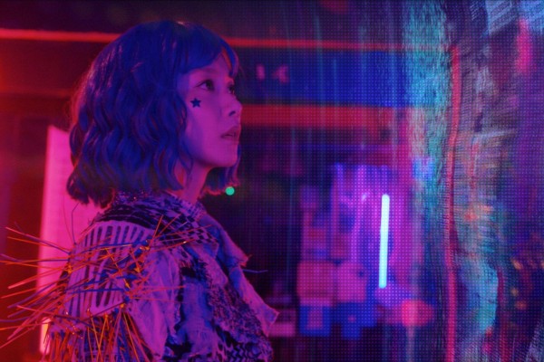 Angela Yuen as online gamer Summer in a still from Gamer Girls (category IIB, Cantonese), directed by Veronica Bassetto and Sophie Yang.