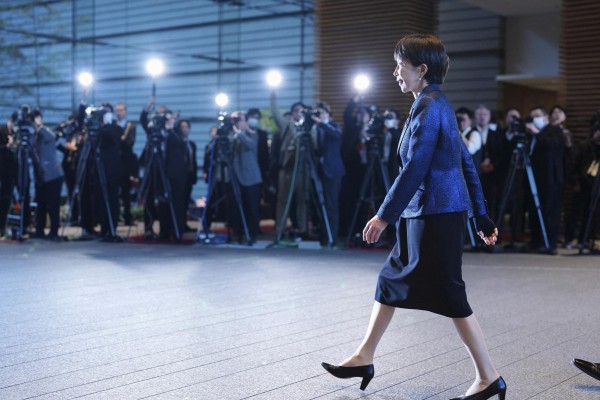Japan’s Prime Minister Sanae Takaichi, pictured soon after being re-elected in February, has sought to cultivate a close relationship with US President Donald Trump amid Japan-China tension. Photo: Kyodo via Reuters