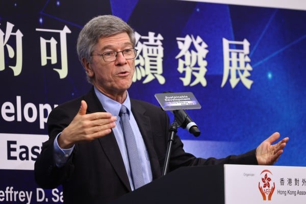 Economist Jeffrey Sachs says China should back India’s push to have a seat on the UN Security Council. Photo: Dickson Lee Economist Jeffrey Sachs says China should back India’s push to have a seat on the UN Security Council. Photo: Dickson Lee