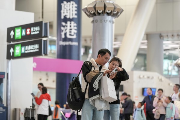 The high-speed rail station at West Kowloon. Photo: Sam Tsang