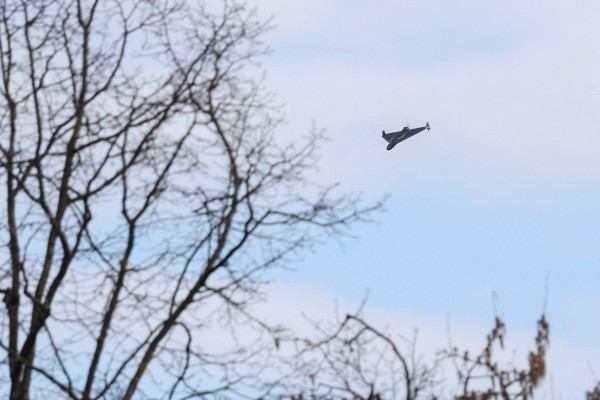 A Russian drone targeting Lviv, Ukraine. Photo: Reuters