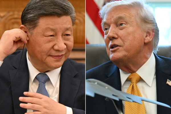 China’s President Xi Jinping and US President Donald Trump. Photos: AFP