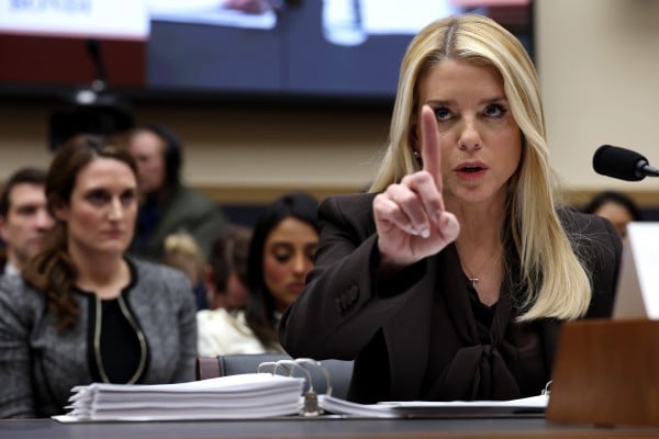 US Attorney General Pam Bondi said the latest denaturalisations ensure that US citizenship “remains a privilege to obtain, not a right to abuse”. Photo: Getty Images/TNS US Attorney General Pam Bondi said the latest denaturalisations ensure that US citizenship “remains a privilege to obtain, not a right to abuse”. Photo: Getty Images/TNS