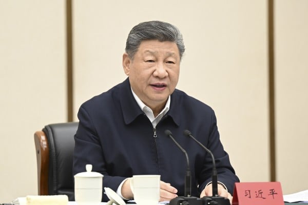 President Xi Jinping chairs a symposium in the Xiong’an New Area, north China’s Hebei province, on March 23. Photo: Xinhua President Xi Jinping chairs a symposium in the Xiong’an New Area, north China’s Hebei province, on March 23. Photo: Xinhua