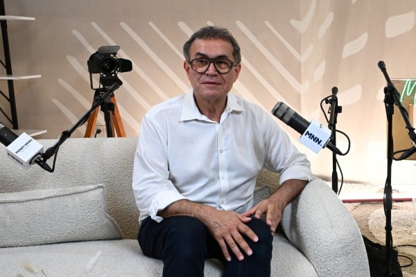 Economist Nouriel Roubini said artificial intelligence and other hi-tech advancements could propel America’s annual economic growth into the double digits. Photo: Getty Images via AFP Economist Nouriel Roubini said artificial intelligence and other hi-tech advancements could propel America’s annual economic growth into the double digits. Photo: Getty Images via AFP