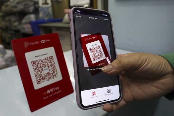 HSBC is looking to introduce stablecoins by integrating them into its popular PayMe app. Photo: Jonathan Wong HSBC is looking to introduce stablecoins by integrating them into its popular PayMe app. Photo: Jonathan Wong