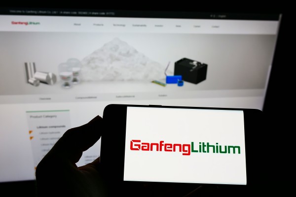 Ganfeng Lithium has forecast an estimated profit of up to 2.1 billion yuan in the three months to March. Photo: Shutterstock