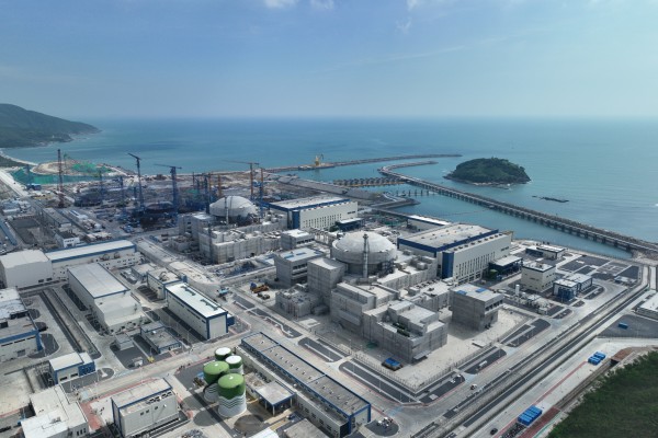 A view of the Taipingling nuclear power project in China’s Guangdong Province. Photo: Xinhua