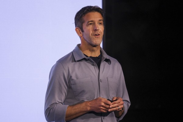 Apple senior vice president of hardware engineering John Ternus announces new products in New York on March 4, 2026. Photo: EPA