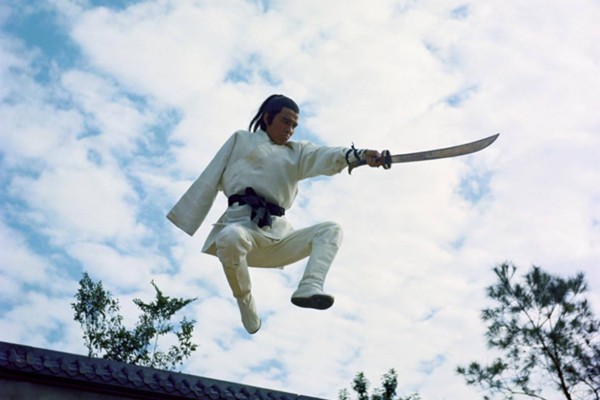 David Chiang Da-wei in a still from The New One-Armed Swordsman, a 1971 Hong Kong wuxia film directed by Chang Cheh.